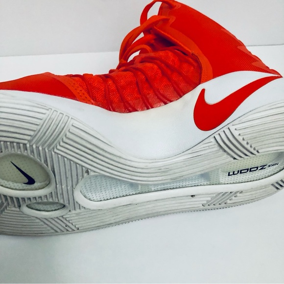 Nike - Hyperdunk 2016 TB Team Orange/Team Orange-White High-Top Sneakers - 11.5 - Picture 10 of 16